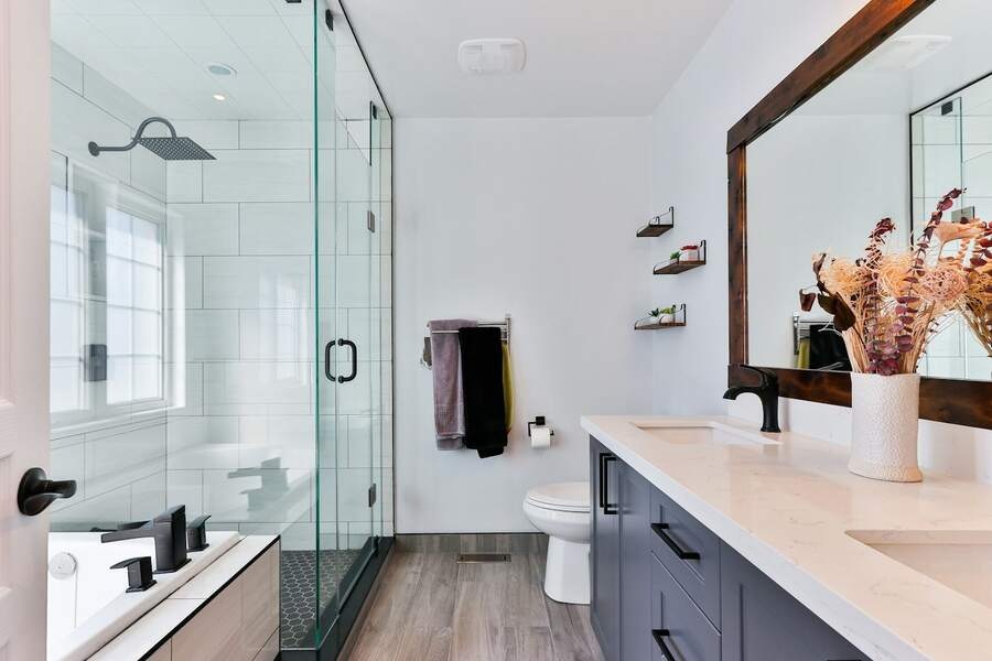 Shower and vanity plumbing, Dublin