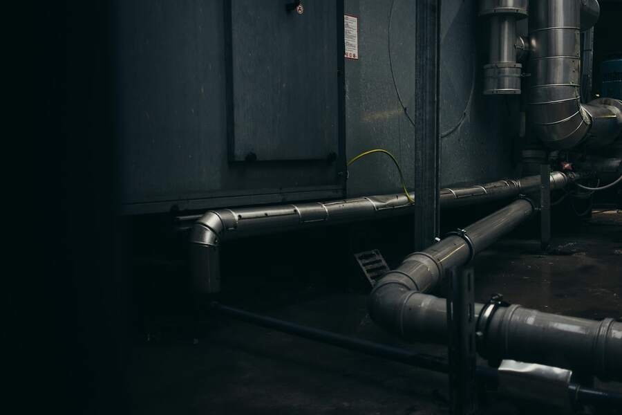 Basement drain line, Bexley